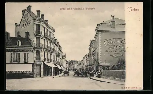 AK Tarbes, Rue des Grandes Fosses