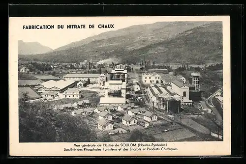 AK Soulom, Vue générale de l`Usine de Soulom, Société des Phosphates Tunisiens et des Engrais et Produits Chimiques