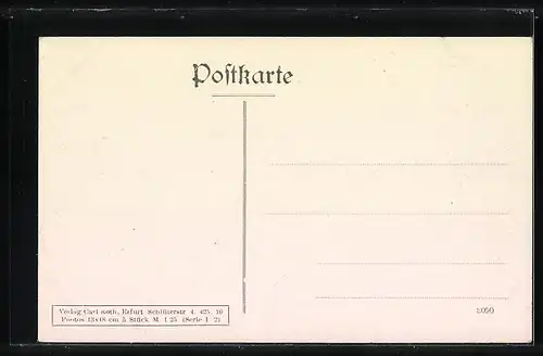 AK Alt-Erfurt, Alter Geralauf mit Steinhaus und Spittelwehr
