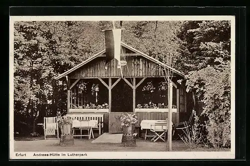 AK Erfurt, Andreas Hütte im Lutherpark