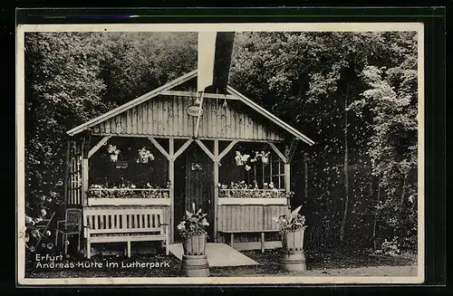 AK Erfurt, Andreas-Hütte im Lutherpark