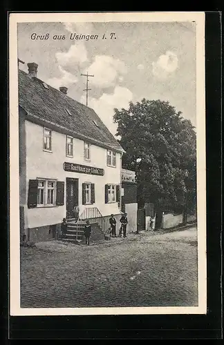 AK Usingen / Taunus, Gasthaus zur Linde