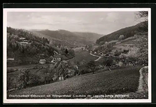 AK Oberfinkenbach /Odenwald, Landheim der Lieselotte-Schule Mannheim