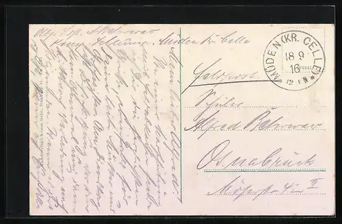 AK Munsterlager i. Hann., Truppenübungsplatz mit Baracken