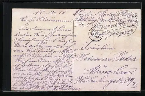 AK Posen, Stadtbild an der Theaterbrücke mit Strassenbahnen