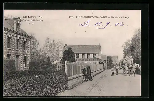 AK Hèricourt-en-Caux, Route de Cany