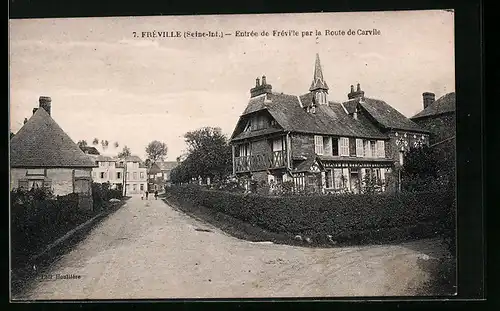 AK Frèville, Entrèe de Frèville par la Route