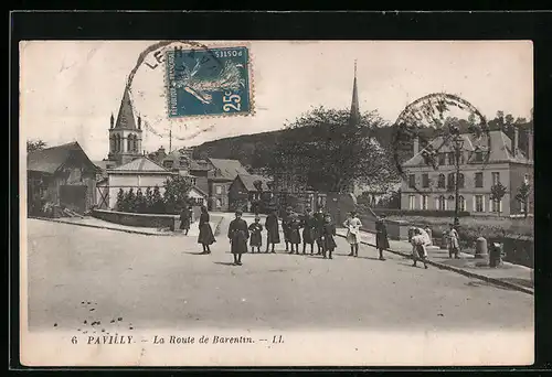 AK Pavilly, La Route de Barentin