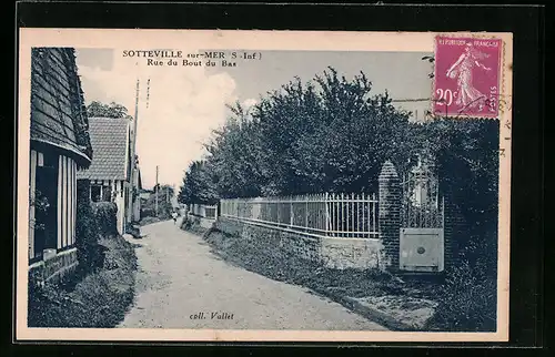 AK Sotteville-sur-Mer, Rue du Bout du Bas