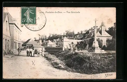 AK Fontaine-le-Dun, Vue Gènèrale