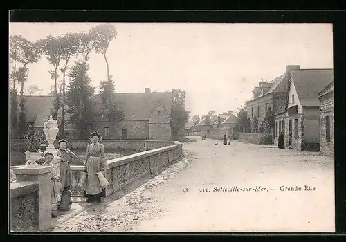 AK Sotteville-sur-Mer, Grande Rue