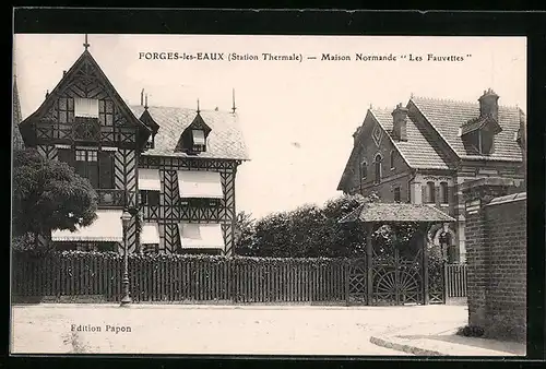 AK Forges-les-Eaux, Maison Normande Les Fauvettes