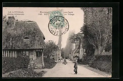 AK Nèville, Entrée du Village