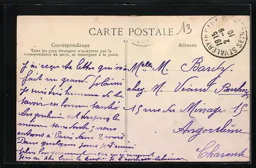 AK Gueutteville-les-Grès, Entrée du Village