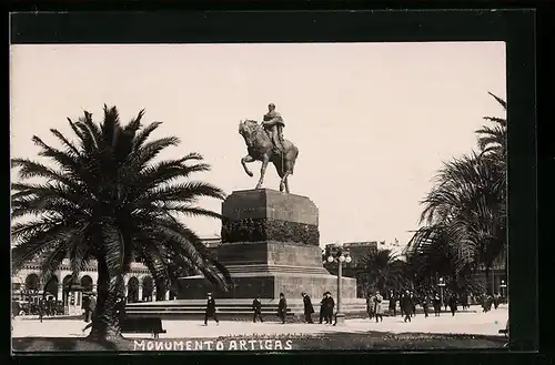 AK Montevideo, Monumento Artigas