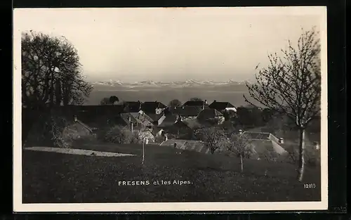 AK Fresens, Vue générale et les Alpes