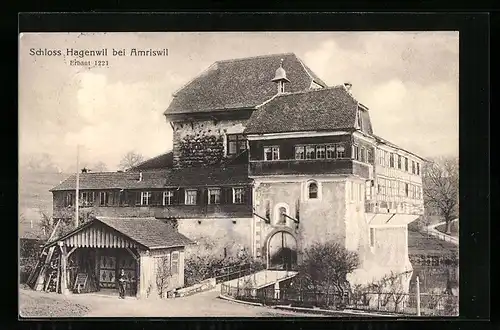 AK Hagenwil, Blick auf das Schloss