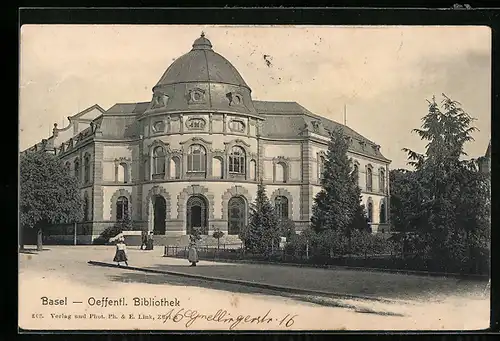 AK Basel, Oeffentliche Bibliothek