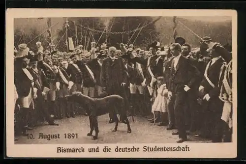AK Otto von Bismarck und die deutsche Studentenschaft