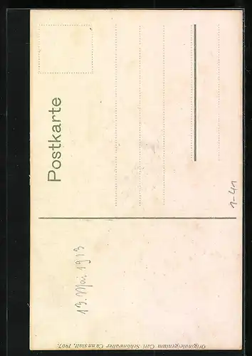 AK Portrait des Dichters Schiller