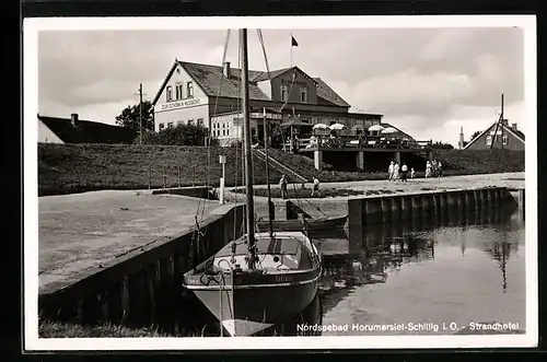 AK Horumersiel-Schillig i. O., Strandhotel