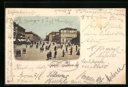 AK München, Ludwigstrasse