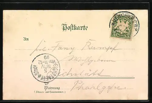 AK München, Ludwigstrasse