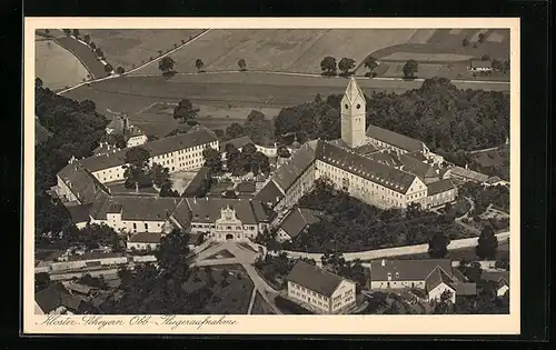 AK Scheyern, Fliegeraufnahme des Klosters