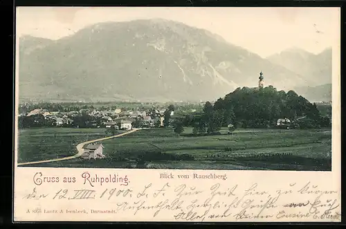 AK Ruhpolding, Blick vom Rauschberg