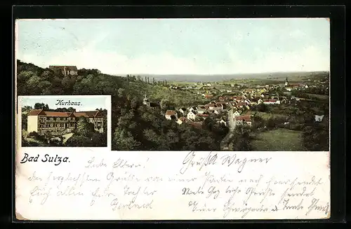 AK Bad Sulza, Totalansicht und Kurhaus