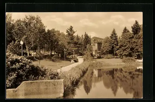 AK Bad Brambach, FDGB-Volksheilbad