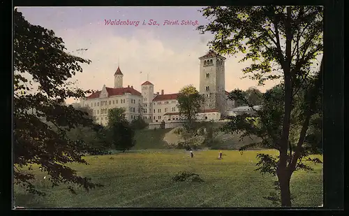 AK Waldenburg i. Sa., Fürstliches Schloss