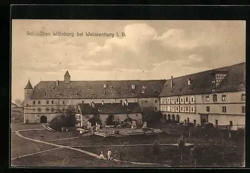 AK Weissenburg i. B., Schlossbau Wülzburg