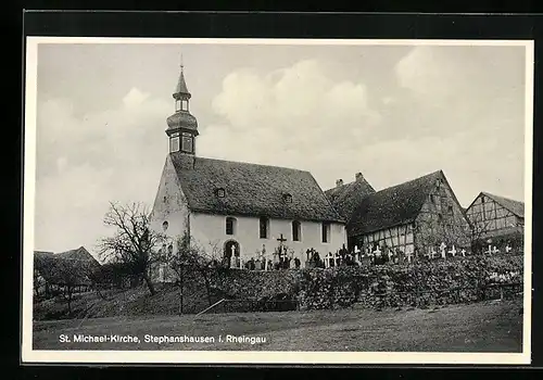 AK Stephanshausen i. Rheingau, St. Michael-Kirche