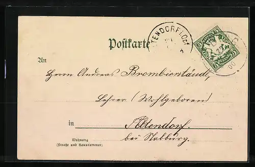 Künstler-AK Planegg, Kirche Maria-Eich