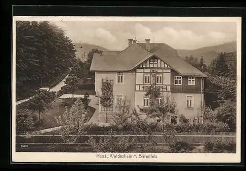AK Bärenfels, Hotel-Fremdenheim Waldesheim