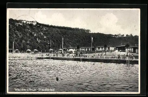 AK Weida i. Thür., Stadtbad