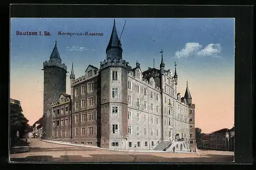 AK Bautzen i. Sa., Kronprinz-Kaserne