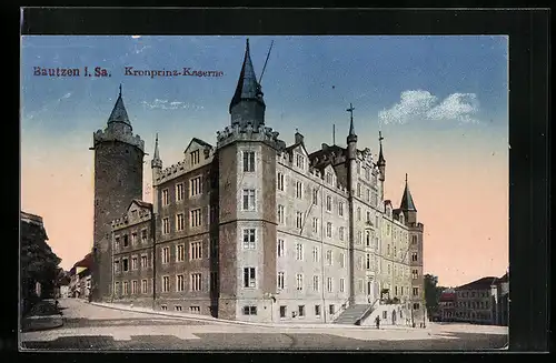 AK Bautzen i. Sa., Kronprinz-Kaserne