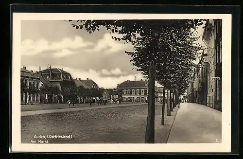 AK Aurich / Ostfriesland, am Markt