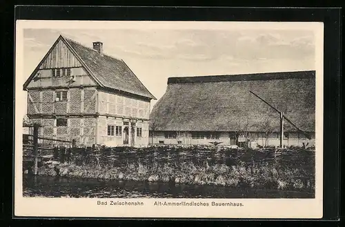 AK Bad Zwischenahn, Alt-Ammerländisches Bauernhaus
