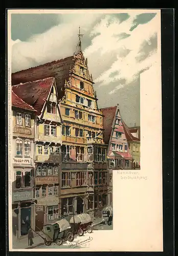 Lithographie Hannover, Leibnizhaus