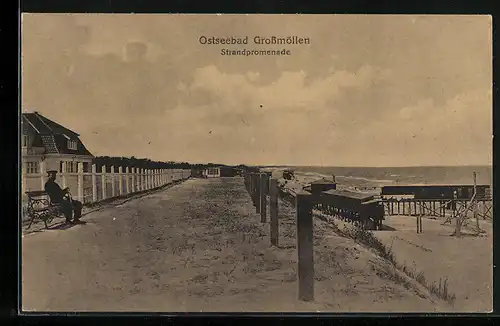 AK Grossmöllen, Strandpromenade