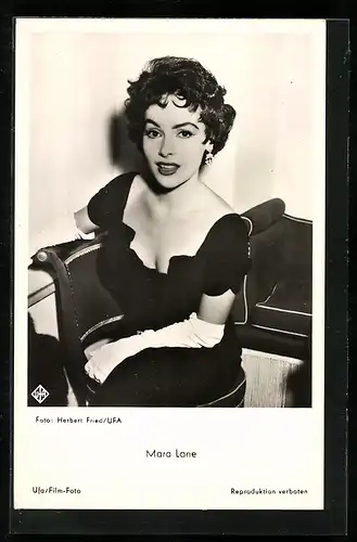 AK Schauspielerin Mara Lane in einer Filmszene