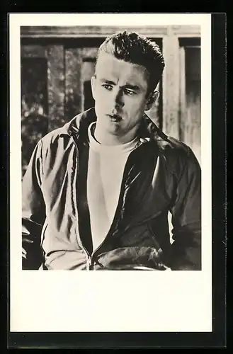 AK Schauspieler James Dean in einer Filmszene
