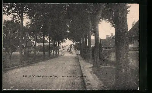 AK Richebourg, Vue Prise de l`Avenue