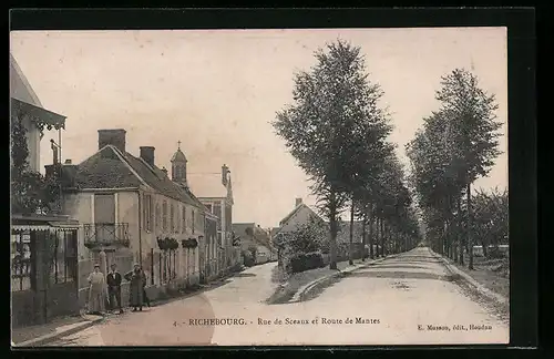 AK Richebourg, Rue de Sceaux et Route de Mantes