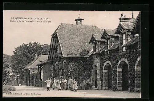 AK La Queue-les-Yvelines, Château de la Couharde Les Communs