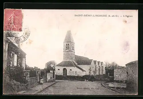 AK Saint-Rémy-L`Honoré, L`Eglise