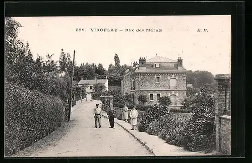 AK Viroflay, Rue des Marais